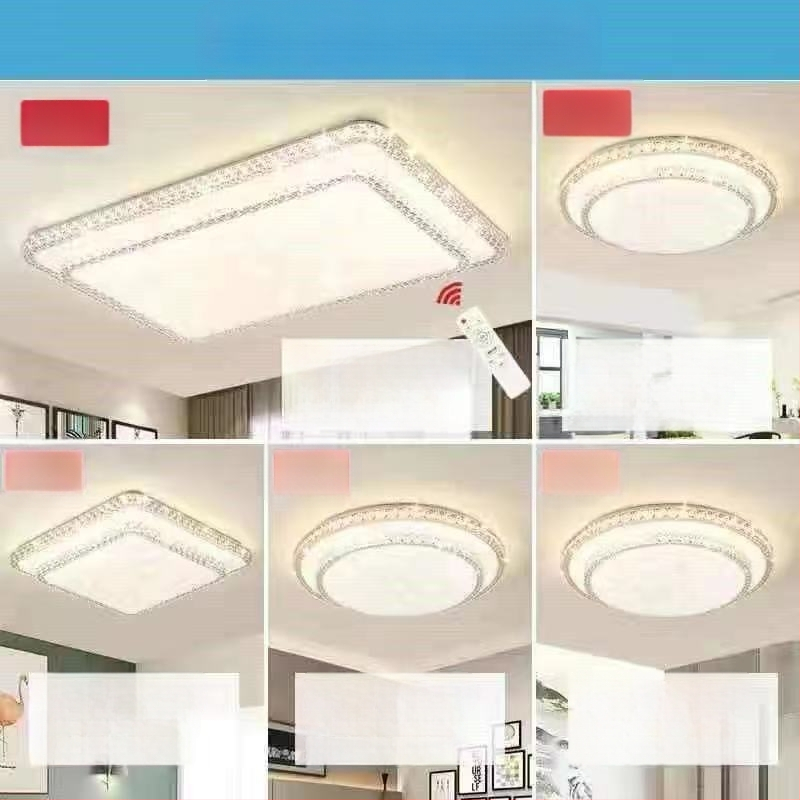 Απομίμηση κρυστάλλου, νέο φωτιστικό σαλονιού, φωτιστικό οροφής LED, φωτιστικά κύριας κρεβατοκάμαρας, μοντέρνο, απλό, ατμοσφαιρικό φως, πολυτελές κύριο φωτιστικό χολ