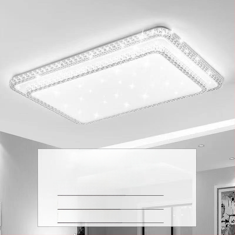 Απομίμηση κρυστάλλου, νέο φωτιστικό σαλονιού, φωτιστικό οροφής LED, φωτιστικά κύριας κρεβατοκάμαρας, μοντέρνο, απλό, ατμοσφαιρικό φως, πολυτελές κύριο φωτιστικό χολ