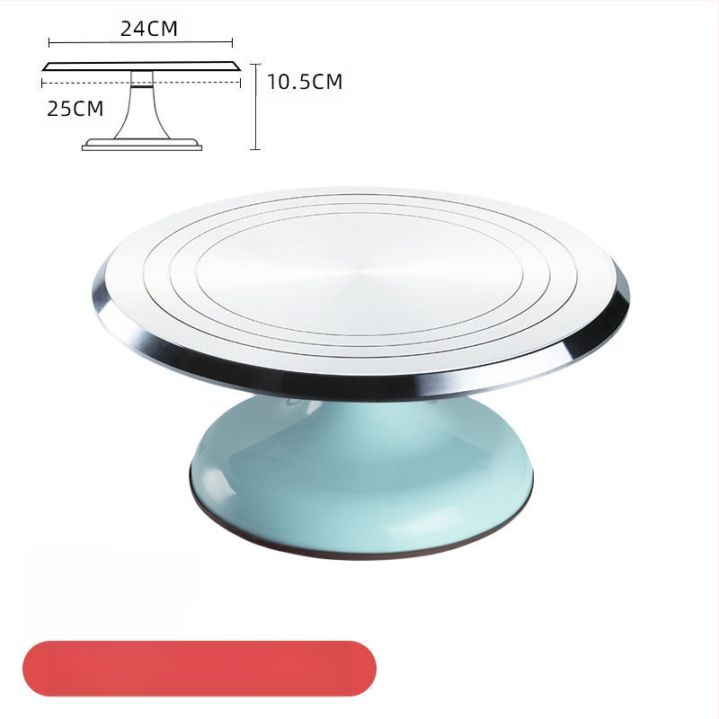 Torto kepimo stalo kepimo įrankių rinkinys, aliuminio lydinio padėklas, besisukantis tepinėlis, buitinis komercinis dekoravimo kepimo stalas