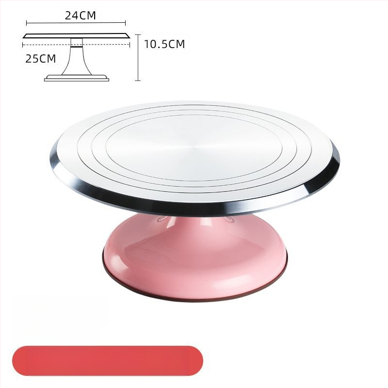 Torto kepimo stalo kepimo įrankių rinkinys, aliuminio lydinio padėklas, besisukantis tepinėlis, buitinis komercinis dekoravimo kepimo stalas