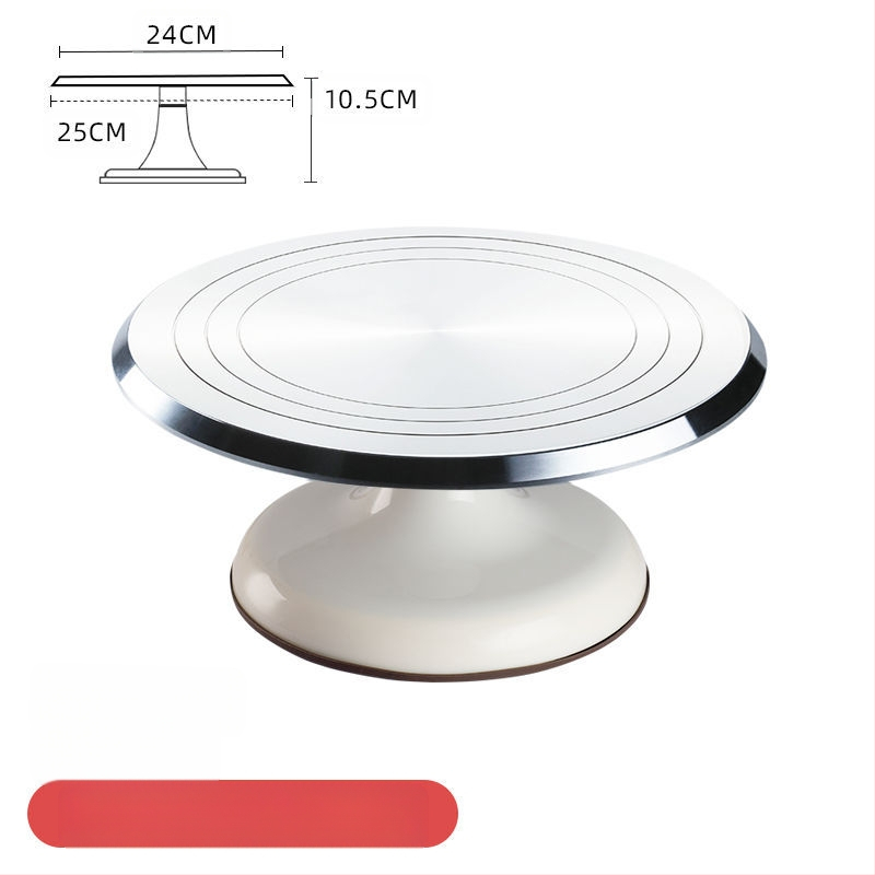 Torto kepimo stalo kepimo įrankių rinkinys, aliuminio lydinio padėklas, besisukantis tepinėlis, buitinis komercinis dekoravimo kepimo stalas