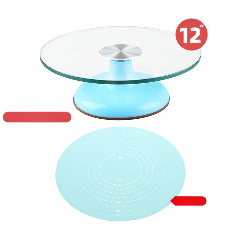 Torto kepimo stalo kepimo įrankių rinkinys, aliuminio lydinio padėklas, besisukantis tepinėlis, buitinis komercinis dekoravimo kepimo stalas