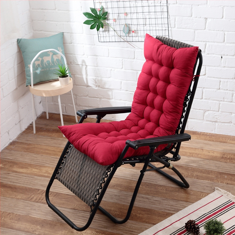 Възглавница за стол Four Seasons, удебелена удължена сгъваема кресло, памучна възглавница за диван, офис облегалка, люлеещ се стол, стол от ратан, бамбукова възглавница за стол