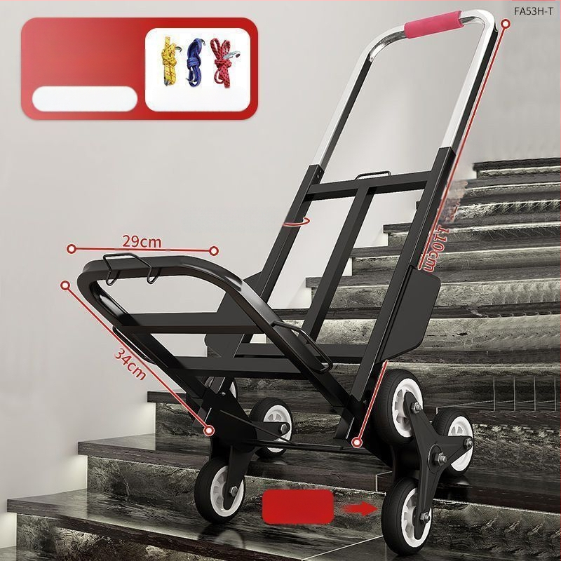 Trepist ronimine ja kaupade kandmine, esemete kandmine, trepist ronimine ja auto kandmine, rasked esemed, trepist üles ja alla minev pagas, kaasaskantav kokkupandav majapidamistarvete väike veoauto.