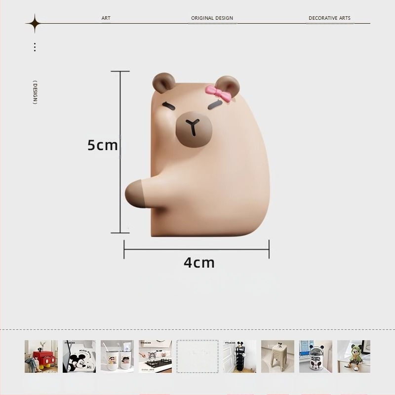 Kūrybingos poros vonios kambario neperforuotas dantų šepetėlių laikiklis, laikymo lentynėlė, mielas dantų laikymo dantų pastos laikiklis, veido valiklio laikiklis