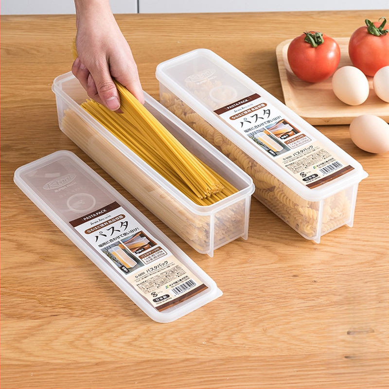 Japānas importēto nūdeļu uzglabāšanas kaste, spageti svaigas uzglabāšanas kaste, virtuves nūdeļu kaste, ledusskapja apdares artefakts