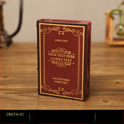 Vintage βιβλίο βιβλίο ψεύτικο βιβλίο αποθήκευση ταμείο μικρά στολίδια φως πολυτελή βιβλιοθήκη βιβλιοθήκη διακοσμήσεις βιβλίων