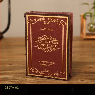 Vintage βιβλίο βιβλίο ψεύτικο βιβλίο αποθήκευση ταμείο μικρά στολίδια φως πολυτελή βιβλιοθήκη βιβλιοθήκη διακοσμήσεις βιβλίων