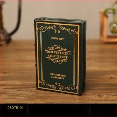 Vintage βιβλίο βιβλίο ψεύτικο βιβλίο αποθήκευση ταμείο μικρά στολίδια φως πολυτελή βιβλιοθήκη βιβλιοθήκη διακοσμήσεις βιβλίων