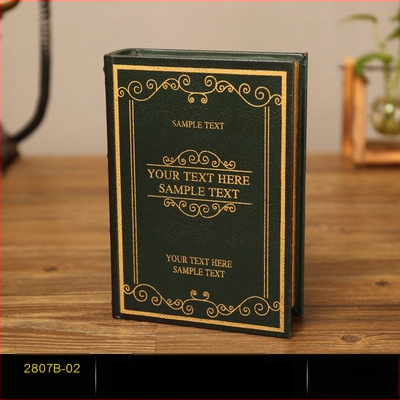 Vintage βιβλίο βιβλίο ψεύτικο βιβλίο αποθήκευση ταμείο μικρά στολίδια φως πολυτελή βιβλιοθήκη βιβλιοθήκη διακοσμήσεις βιβλίων