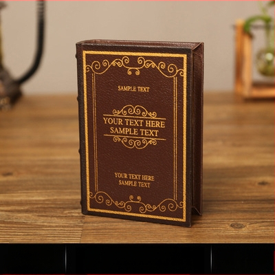 Vintage βιβλίο βιβλίο ψεύτικο βιβλίο αποθήκευση ταμείο μικρά στολίδια φως πολυτελή βιβλιοθήκη βιβλιοθήκη διακοσμήσεις βιβλίων