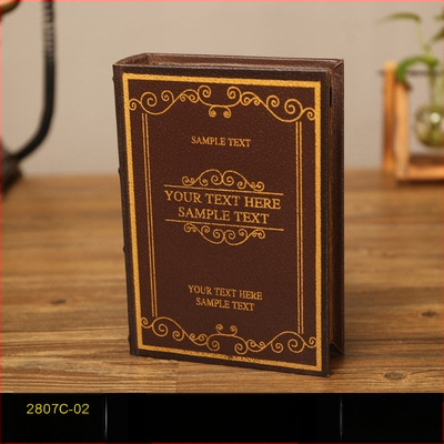 Vintage βιβλίο βιβλίο ψεύτικο βιβλίο αποθήκευση ταμείο μικρά στολίδια φως πολυτελή βιβλιοθήκη βιβλιοθήκη διακοσμήσεις βιβλίων