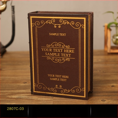 Vintage βιβλίο βιβλίο ψεύτικο βιβλίο αποθήκευση ταμείο μικρά στολίδια φως πολυτελή βιβλιοθήκη βιβλιοθήκη διακοσμήσεις βιβλίων