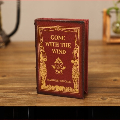 Vintage βιβλίο βιβλίο ψεύτικο βιβλίο αποθήκευση ταμείο μικρά στολίδια φως πολυτελή βιβλιοθήκη βιβλιοθήκη διακοσμήσεις βιβλίων