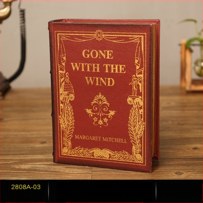 Vintage βιβλίο βιβλίο ψεύτικο βιβλίο αποθήκευση ταμείο μικρά στολίδια φως πολυτελή βιβλιοθήκη βιβλιοθήκη διακοσμήσεις βιβλίων