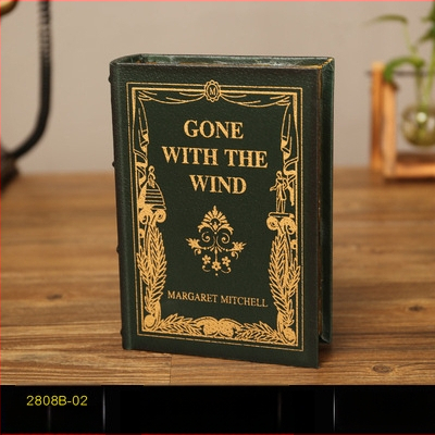 Vintage βιβλίο βιβλίο ψεύτικο βιβλίο αποθήκευση ταμείο μικρά στολίδια φως πολυτελή βιβλιοθήκη βιβλιοθήκη διακοσμήσεις βιβλίων