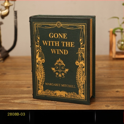 Vintage βιβλίο βιβλίο ψεύτικο βιβλίο αποθήκευση ταμείο μικρά στολίδια φως πολυτελή βιβλιοθήκη βιβλιοθήκη διακοσμήσεις βιβλίων