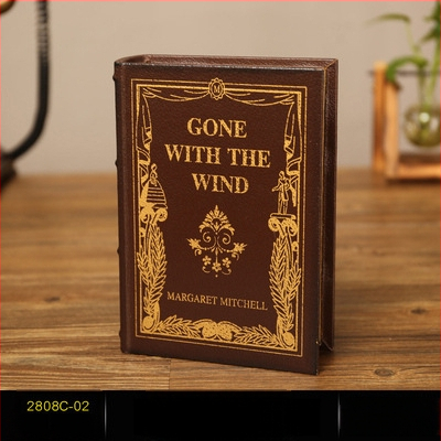 Vintage βιβλίο βιβλίο ψεύτικο βιβλίο αποθήκευση ταμείο μικρά στολίδια φως πολυτελή βιβλιοθήκη βιβλιοθήκη διακοσμήσεις βιβλίων