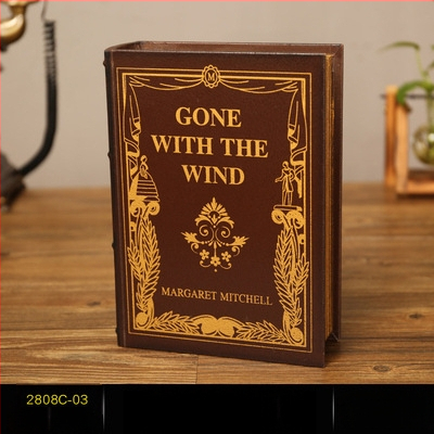 Vintage βιβλίο βιβλίο ψεύτικο βιβλίο αποθήκευση ταμείο μικρά στολίδια φως πολυτελή βιβλιοθήκη βιβλιοθήκη διακοσμήσεις βιβλίων