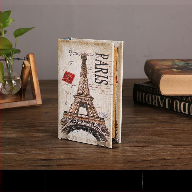 Vintage βιβλίο βιβλίο ψεύτικο βιβλίο αποθήκευση ταμείο μικρά στολίδια φως πολυτελή βιβλιοθήκη βιβλιοθήκη διακοσμήσεις βιβλίων