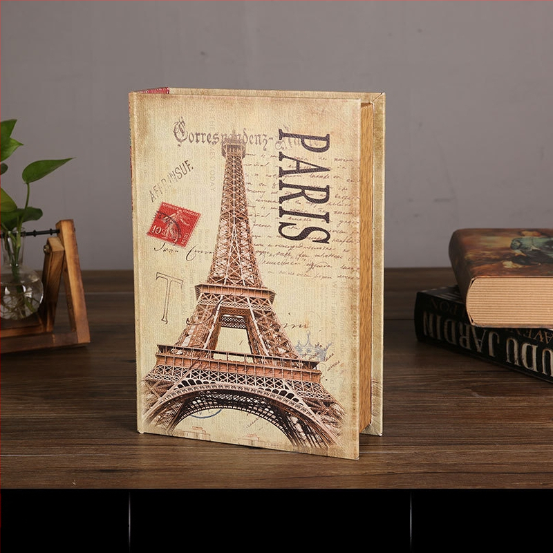 Vintage βιβλίο βιβλίο ψεύτικο βιβλίο αποθήκευση ταμείο μικρά στολίδια φως πολυτελή βιβλιοθήκη βιβλιοθήκη διακοσμήσεις βιβλίων