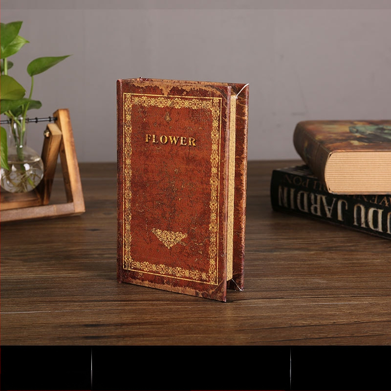 Vintage βιβλίο βιβλίο ψεύτικο βιβλίο αποθήκευση ταμείο μικρά στολίδια φως πολυτελή βιβλιοθήκη βιβλιοθήκη διακοσμήσεις βιβλίων