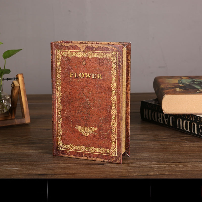 Vintage βιβλίο βιβλίο ψεύτικο βιβλίο αποθήκευση ταμείο μικρά στολίδια φως πολυτελή βιβλιοθήκη βιβλιοθήκη διακοσμήσεις βιβλίων