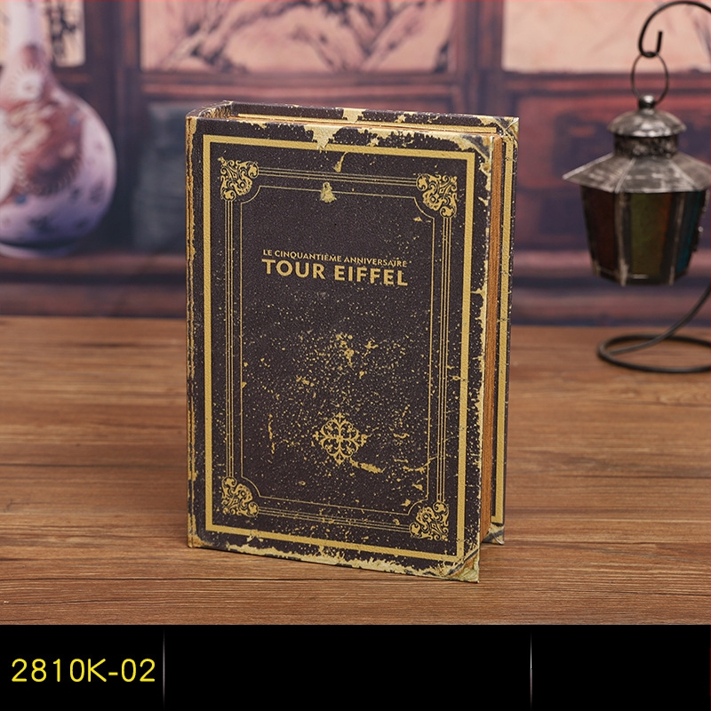 Vintage βιβλίο βιβλίο ψεύτικο βιβλίο αποθήκευση ταμείο μικρά στολίδια φως πολυτελή βιβλιοθήκη βιβλιοθήκη διακοσμήσεις βιβλίων