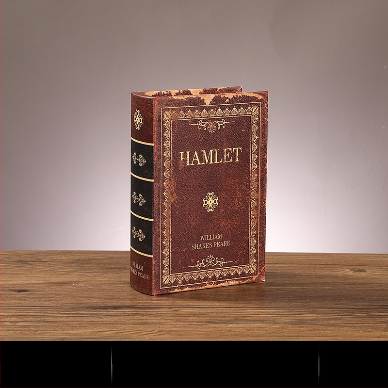 Vintage βιβλίο βιβλίο ψεύτικο βιβλίο αποθήκευση ταμείο μικρά στολίδια φως πολυτελή βιβλιοθήκη βιβλιοθήκη διακοσμήσεις βιβλίων