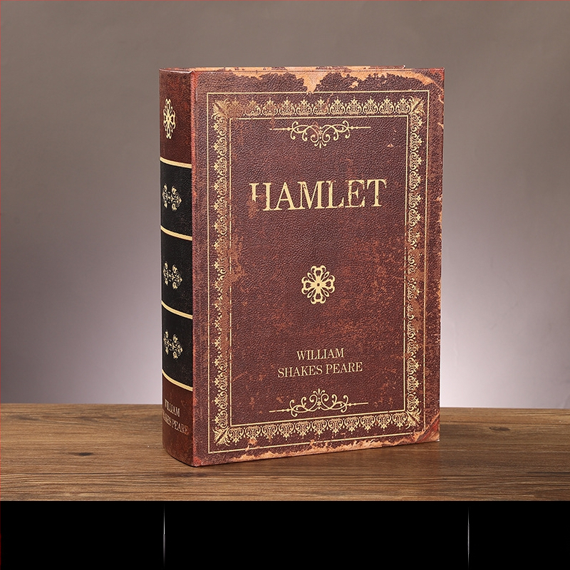 Vintage βιβλίο βιβλίο ψεύτικο βιβλίο αποθήκευση ταμείο μικρά στολίδια φως πολυτελή βιβλιοθήκη βιβλιοθήκη διακοσμήσεις βιβλίων