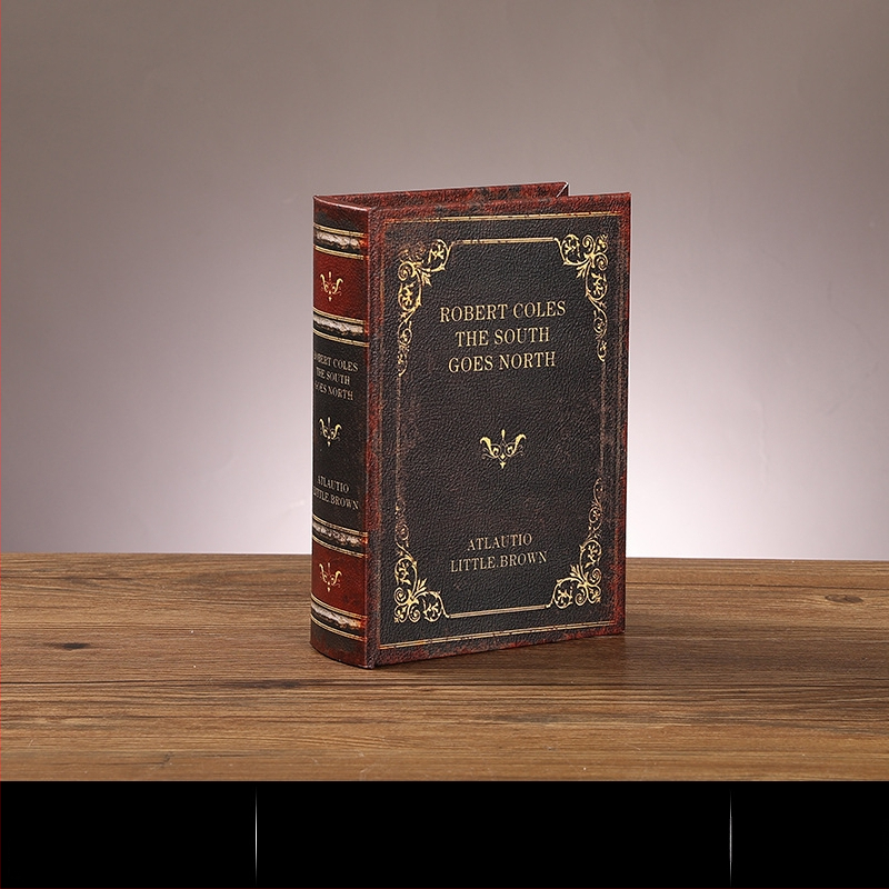 Vintage βιβλίο βιβλίο ψεύτικο βιβλίο αποθήκευση ταμείο μικρά στολίδια φως πολυτελή βιβλιοθήκη βιβλιοθήκη διακοσμήσεις βιβλίων