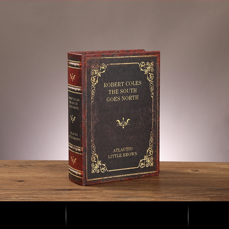 Vintage βιβλίο βιβλίο ψεύτικο βιβλίο αποθήκευση ταμείο μικρά στολίδια φως πολυτελή βιβλιοθήκη βιβλιοθήκη διακοσμήσεις βιβλίων