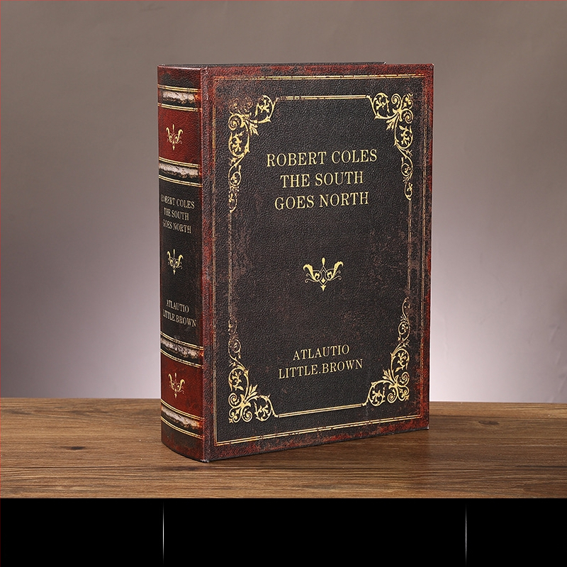 Vintage βιβλίο βιβλίο ψεύτικο βιβλίο αποθήκευση ταμείο μικρά στολίδια φως πολυτελή βιβλιοθήκη βιβλιοθήκη διακοσμήσεις βιβλίων