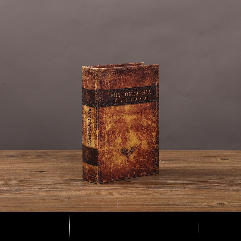 Vintage βιβλίο βιβλίο ψεύτικο βιβλίο αποθήκευση ταμείο μικρά στολίδια φως πολυτελή βιβλιοθήκη βιβλιοθήκη διακοσμήσεις βιβλίων