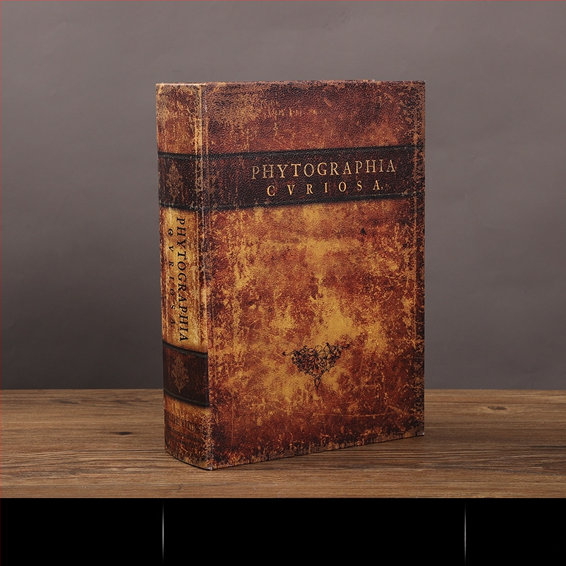 Vintage βιβλίο βιβλίο ψεύτικο βιβλίο αποθήκευση ταμείο μικρά στολίδια φως πολυτελή βιβλιοθήκη βιβλιοθήκη διακοσμήσεις βιβλίων