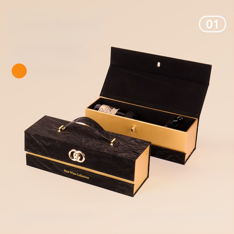 Κατασκευαστής κουτιών συσκευασίας υψηλής ποιότητας, κουτιών δώρου κρασιού με παράθυρο, κουτιών κρασιού σε απόθεμα, χονδρικής πώλησης κουτιών δώρου υψηλής ποιότητας, κατάλληλα για Penfolds κρασιού