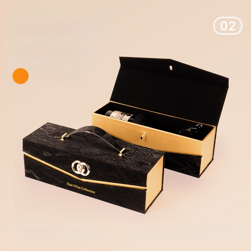 Κατασκευαστής κουτιών συσκευασίας υψηλής ποιότητας, κουτιών δώρου κρασιού με παράθυρο, κουτιών κρασιού σε απόθεμα, χονδρικής πώλησης κουτιών δώρου υψηλής ποιότητας, κατάλληλα για Penfolds κρασιού