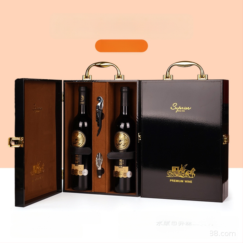 Κατασκευαστής κουτιών συσκευασίας υψηλής ποιότητας, κουτιών δώρου κρασιού με παράθυρο, κουτιών κρασιού σε απόθεμα, χονδρικής πώλησης κουτιών δώρου υψηλής ποιότητας, κατάλληλα για Penfolds κρασιού