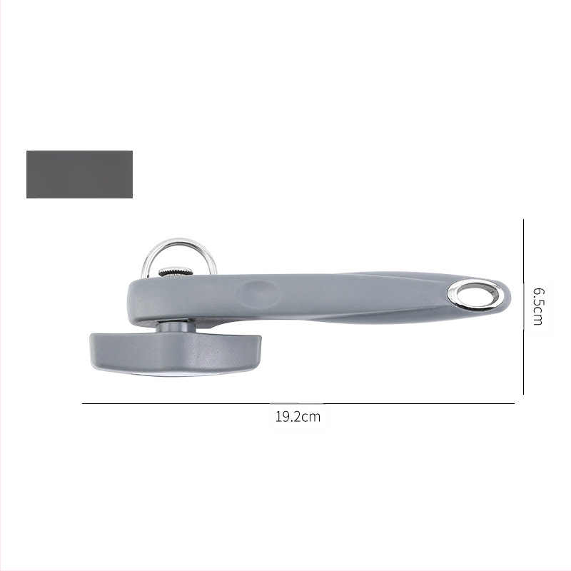 Нова отварачка за консерви, многофункционална отварачка за консерви от неръждаема стомана, с една дръжка, отварачка за страничен капак, нож за консерви, отварачка за капаци на едро