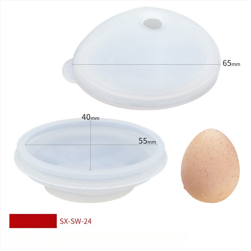 Силиконова форма за великденско яйце Amazon Explosions, форма за френски кекс с форма на цвете, форма за мус, птиче яйце