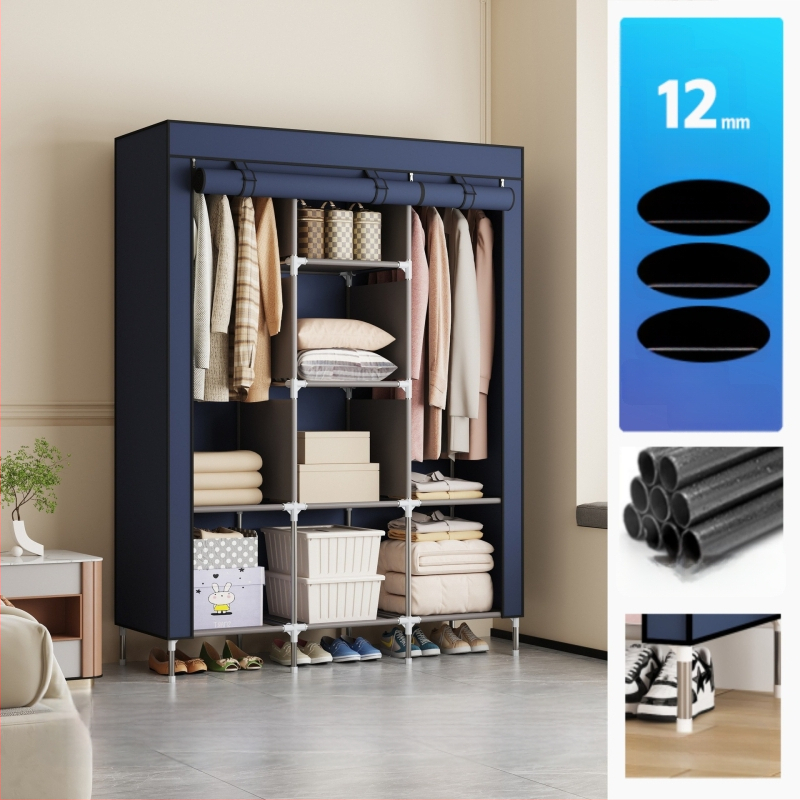 Mitmekihiline lihtne garderoob kodu sissepääsu jaoks ühiselamu üüriruumi kombinatsioon metallist mantliriiul riidepuu hoiuruum