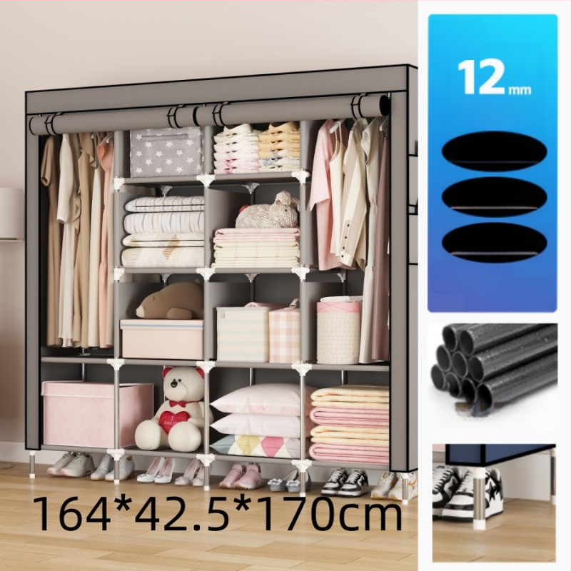 Mitmekihiline lihtne garderoob kodu sissepääsu jaoks ühiselamu üüriruumi kombinatsioon metallist mantliriiul riidepuu hoiuruum