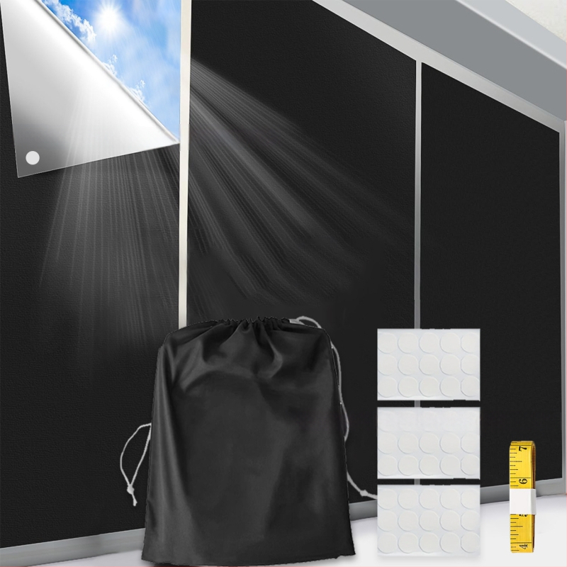 Patobulintos 100 % visiškai užtemdančios „pasidaryk pats“ kelioninės nešiojamos užuolaidos vaikų kambariui, „Amazon“ tarpvalstybinis eksportas