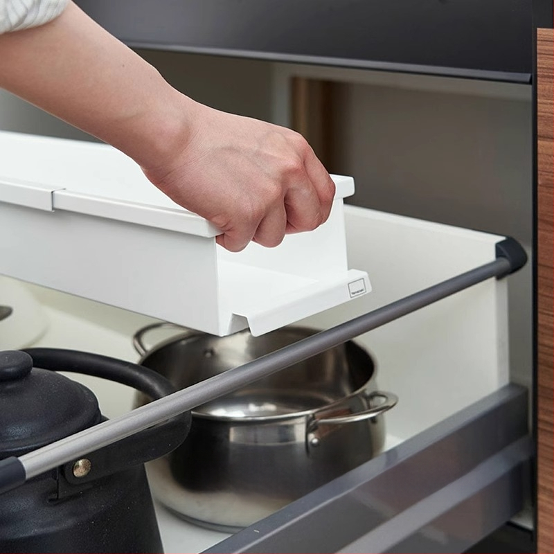 Διασυνοριακό αναδιπλούμενο ντουλάπι, πολυλειτουργικό μεταλλικό ράφι αποθήκευσης, ράφι αποθήκευσης μπαχαρικών, αναδιπλούμενο ράφι για μπολ και πιάτα