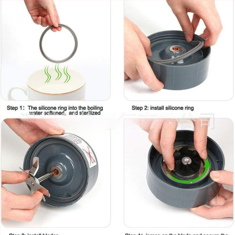 Резервни части за блендер Nutri, чаша от 24 oz (около 680.4G) с резервно острие за екстрактор