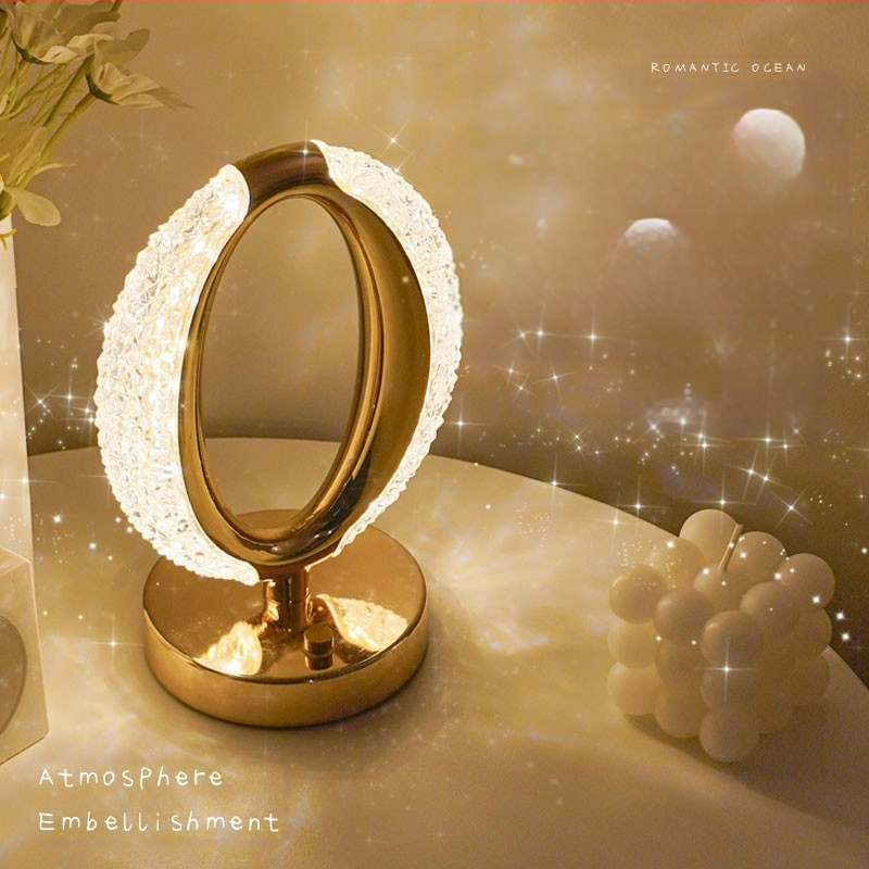 Δημιουργικό δώρο αστέρι φεγγάρι νυχτερινό φως αφής τριών χρωμάτων φόρτισης ατμόσφαιρα φως υπνοδωματίου δώρο γενεθλίων νυχτερινό φως