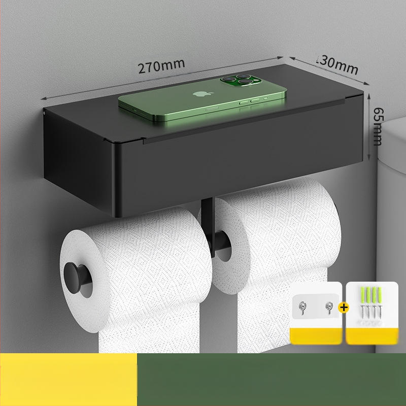 Uus roostevabast terasest märgade salvrätikute riiul, rullpaberi riiul, piiriülene Amazoni salvrätikute rullpaberi riiul, augustamata mobiiltelefonide riiul