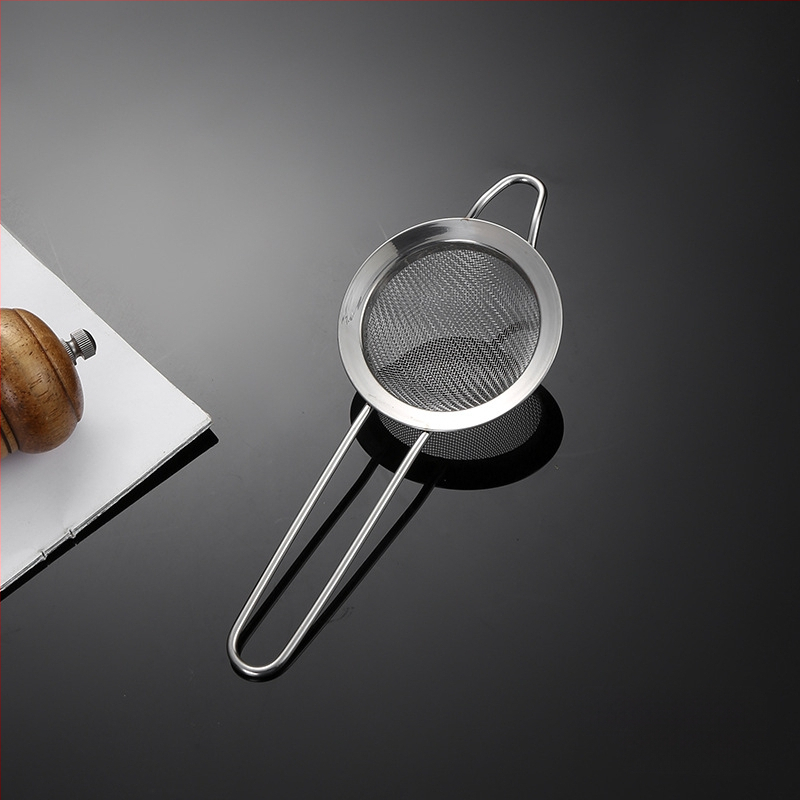 304 nerūdijančio plieno sietelis, vienos ausies, dviejų linijų, didelis kiaurasamtis, miltų tinklelis, sojų pieno sietelis, virtuvės aliejaus likučių tinklelis, aliejaus grotelės