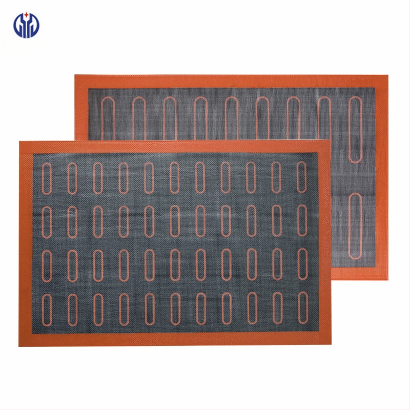 Õõnes hingav ahju küpsetusvõrgu tehas silikoonist küpsetusmatt klaaskiust ahjumatt küpsetusmatt