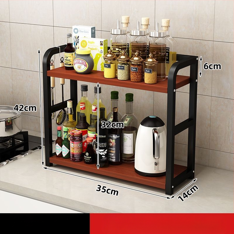 Köögimaitseainete hoiuriiul Multifunktsionaalne majapidamislaua hoiuriiul Maitseaineõli Soolakaste Äädikapliit Uus stiil